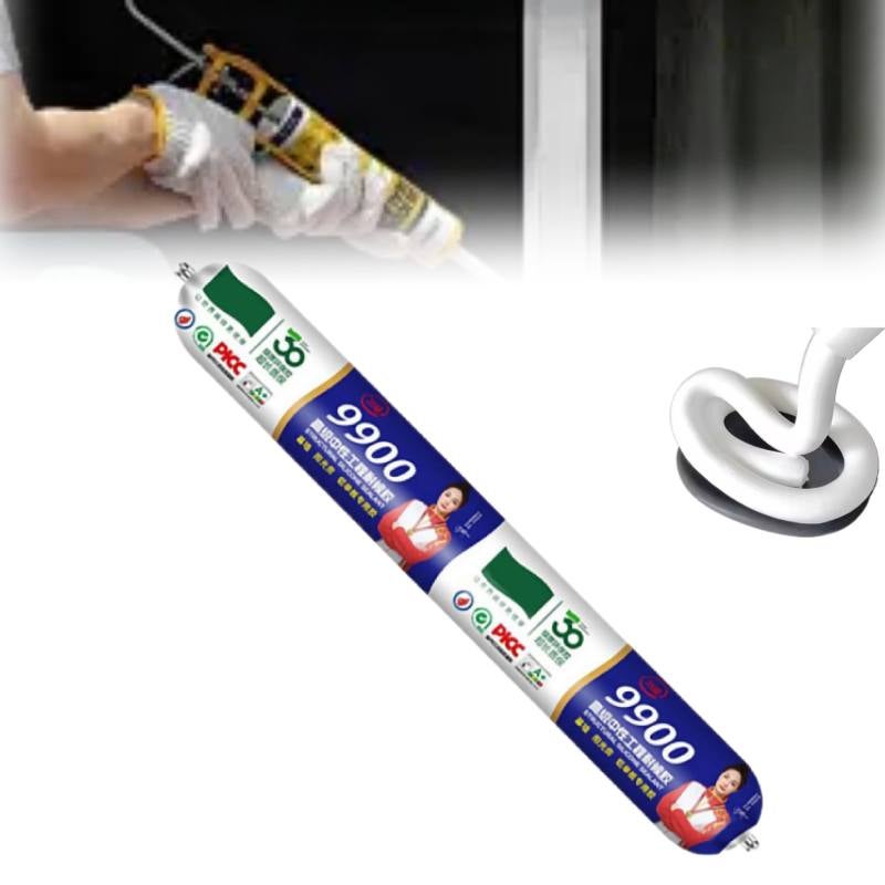 9900 Silicon Waterproof Sealant, Permanent Solution for Roof & Wall Cracks, Sealant Heat Resistant Caulking, Tear and Stretch Resistance Caulk & Seal Silicone sealant  (White 750G) - Image 1